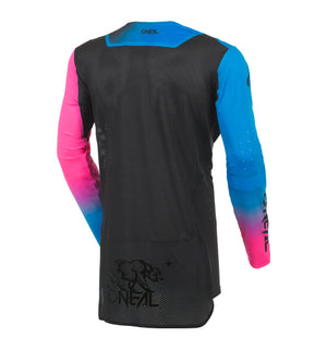 Oneal Prodigy Adult MX Jersey - Five Six Black / Neon Pink