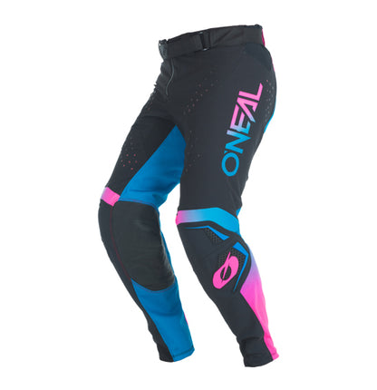 Oneal Prodigy Adult MX Pants - Five Six Black / Neon Pink