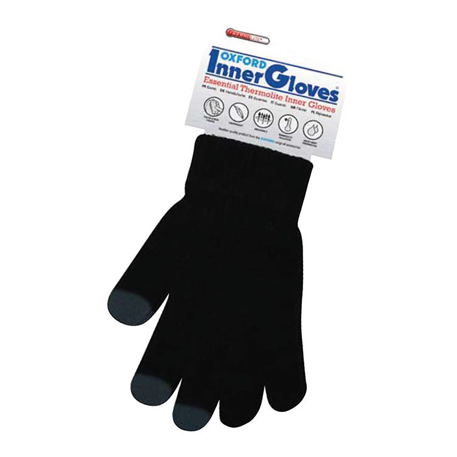 Oxford Thermolite Inner Gloves - Black