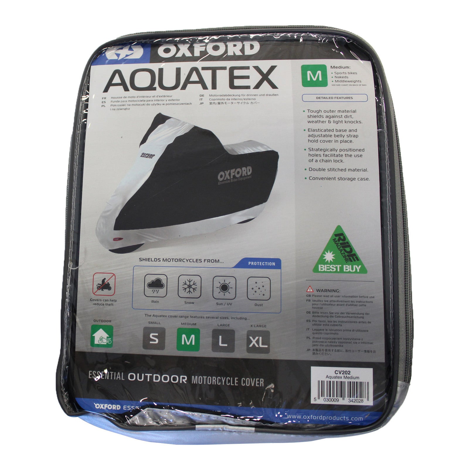 Oxford Aquatex Motorcycle Covers