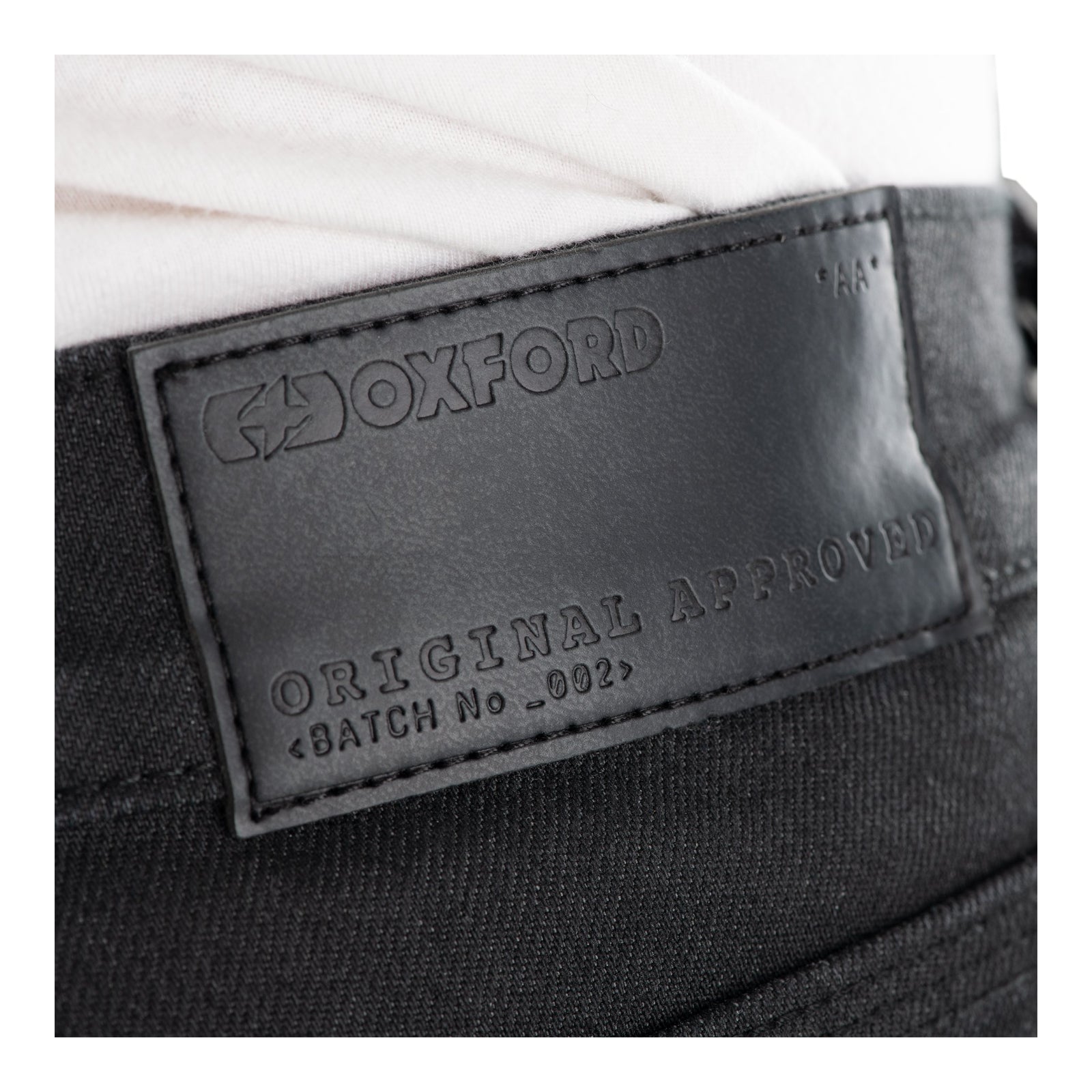 Oxford Original CE AA Armourlite Slim Men's Jeans - Black (Short - 30L)