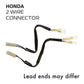 Oxford Indicator Leads Honda 2 Wire Connector