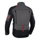 Oxford Rockland Adventure Jacket - Charcoal Black / Red