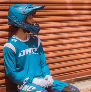 One Industries X297 Adult MX Helmet - Horizon Cobalt Blue