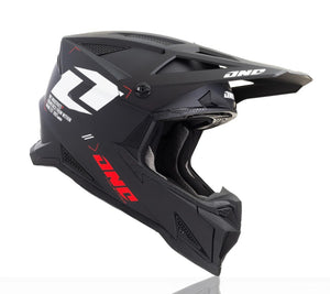 One Industries X297 Adult MX Helmet - Focus Black / White
