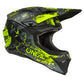 Oneal 1SRS Youth MX Helmet - Vibrant Black Neon Yellow