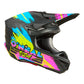 Oneal 5SRS Adult MX Helmet - Reseda Black Neon