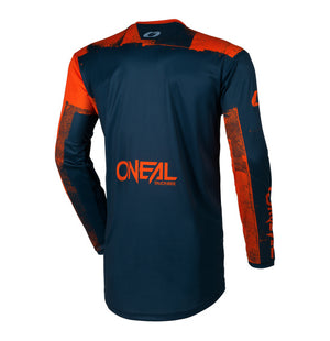 Oneal Element Adult MX Jersey - Roller Blue Orange