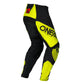 Oneal Element Adult MX Pants - Racewear Black Neon Yellow