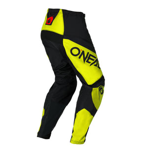 Oneal Element Adult MX Pants - Racewear Black Neon Yellow