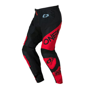 Oneal Element Adult MX Pants - Racewear Black Red