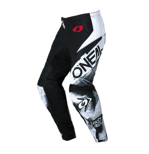 Oneal Element Adult MX Pants - Roller Black White
