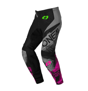 Oneal Element Adult Womens MX Pants - Roller Pant Black Pink