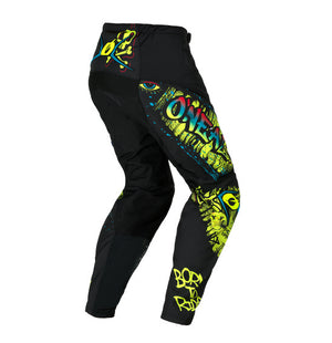 Oneal Element Youth MX Pants - Rancid Black Neon Yellow