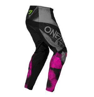 Oneal Element Youth MX Pants - Roller Black Pink