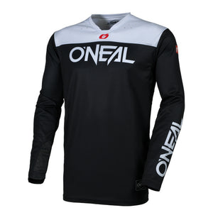 Oneal Hardwear Adult MX Jersey - Elite Black White