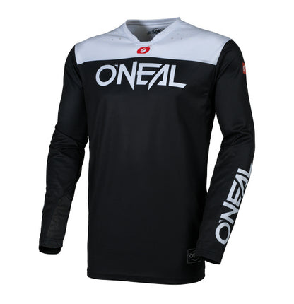 Oneal Hardwear Adult MX Jersey - Elite Black White