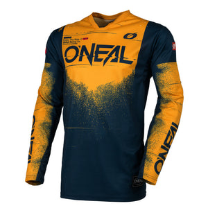 Oneal Hardwear Adult MX Jersey - Swipe Navy Blue Orange