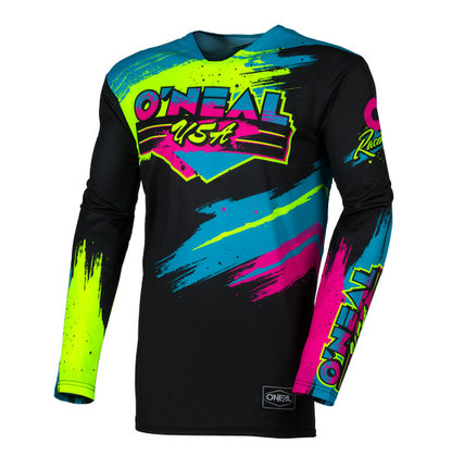 Oneal Mayhem Adult MX Jersey - Reseda Black Neon