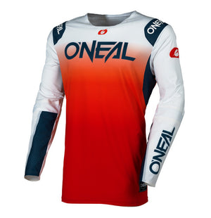 Oneal Prodigy Adult MX Jersey - Limited Edition Red Orange Navy