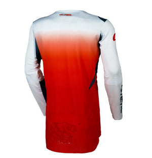 Oneal Prodigy Adult MX Jersey - Limited Edition Red Orange Navy