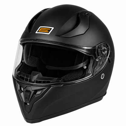 Origine Strada LARGE Full Face Helmet - Matte Black - Free Visors