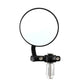 Oxford Bar End Mirrors - Pair - Black