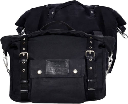 Oxford Heritage 40L Panniers - Black - Pair