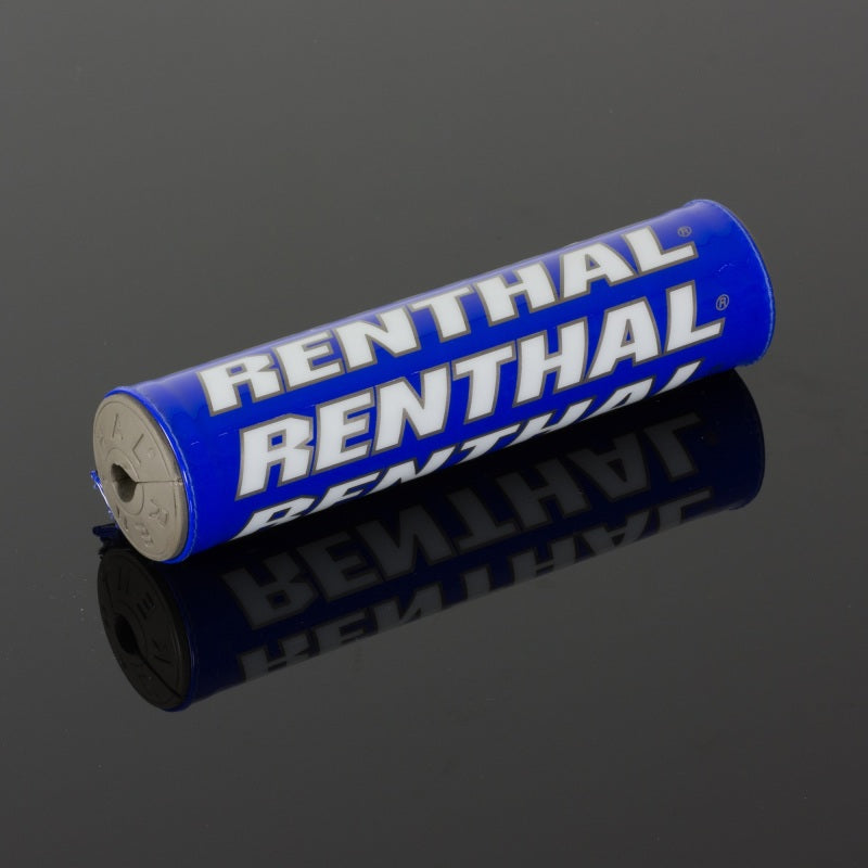 Renthal SX Bar Pad - 205mm Mini - Blue Silver White - Grey Foam