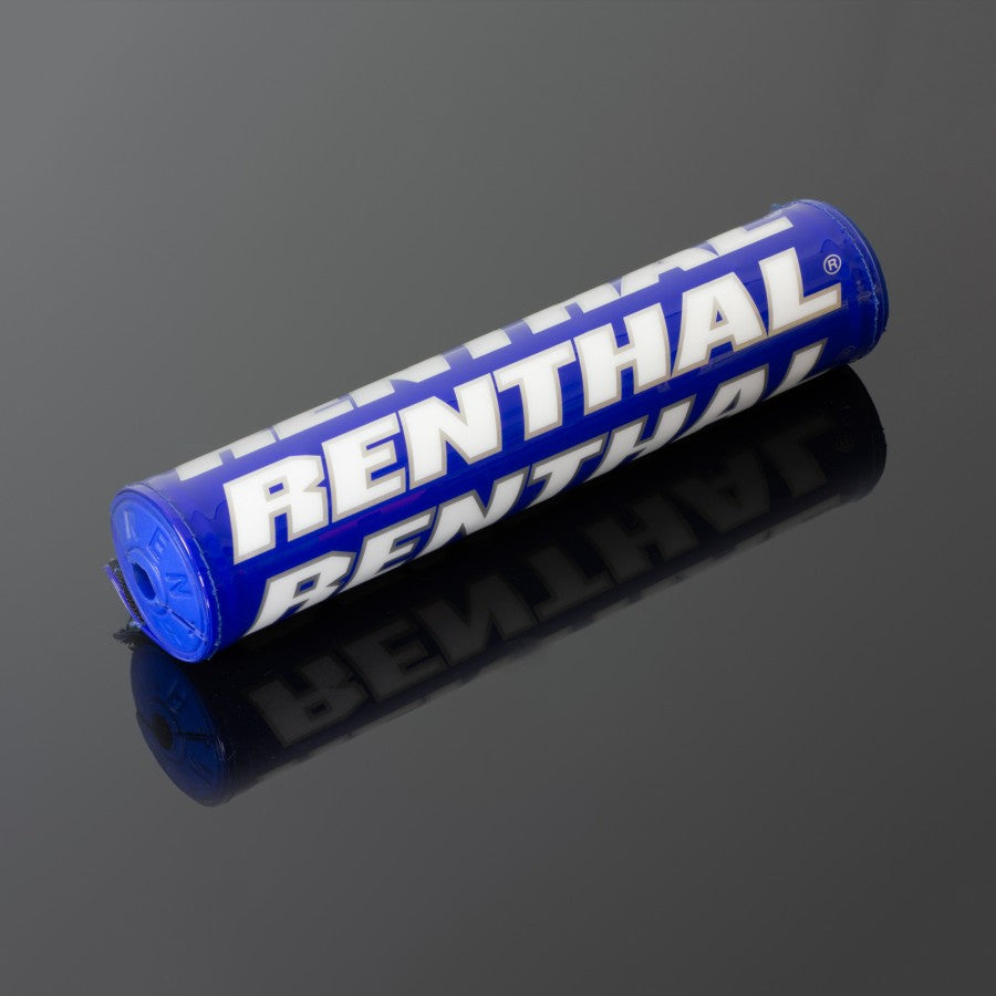 Renthal SX Bar Pad - 240mm - Blue White - Blue Foam