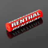 Renthal SX Bar Pad - 240mm - Red White - Red Foam