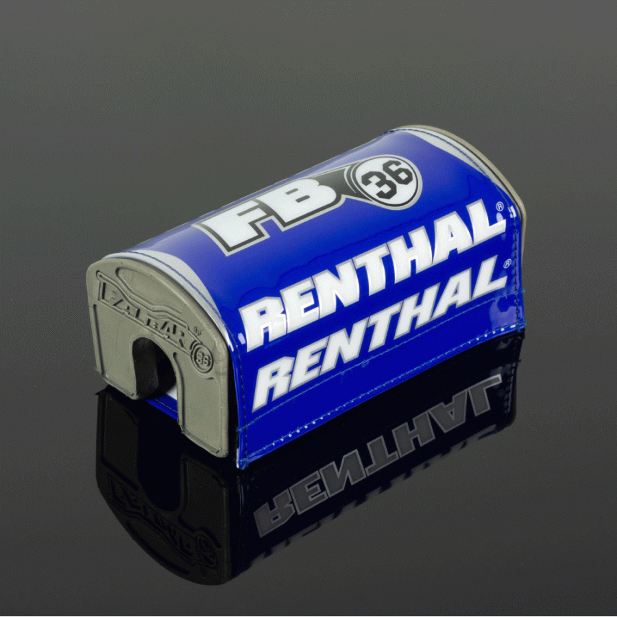 Renthal Fatbar36 Bar Pad - Blue Silver White