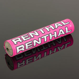 Renthal Vintage SX Bar Pad - 240mm - Pink Black White - Grey Foam