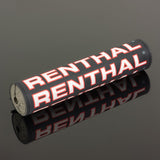 Renthal Vintage SX Bar Pad - 240mm - Black Red White - Grey Foam