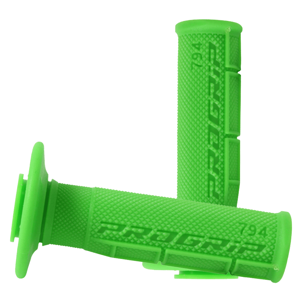 Progrip 794 1/2 Waffle Grips - Single Density - Green