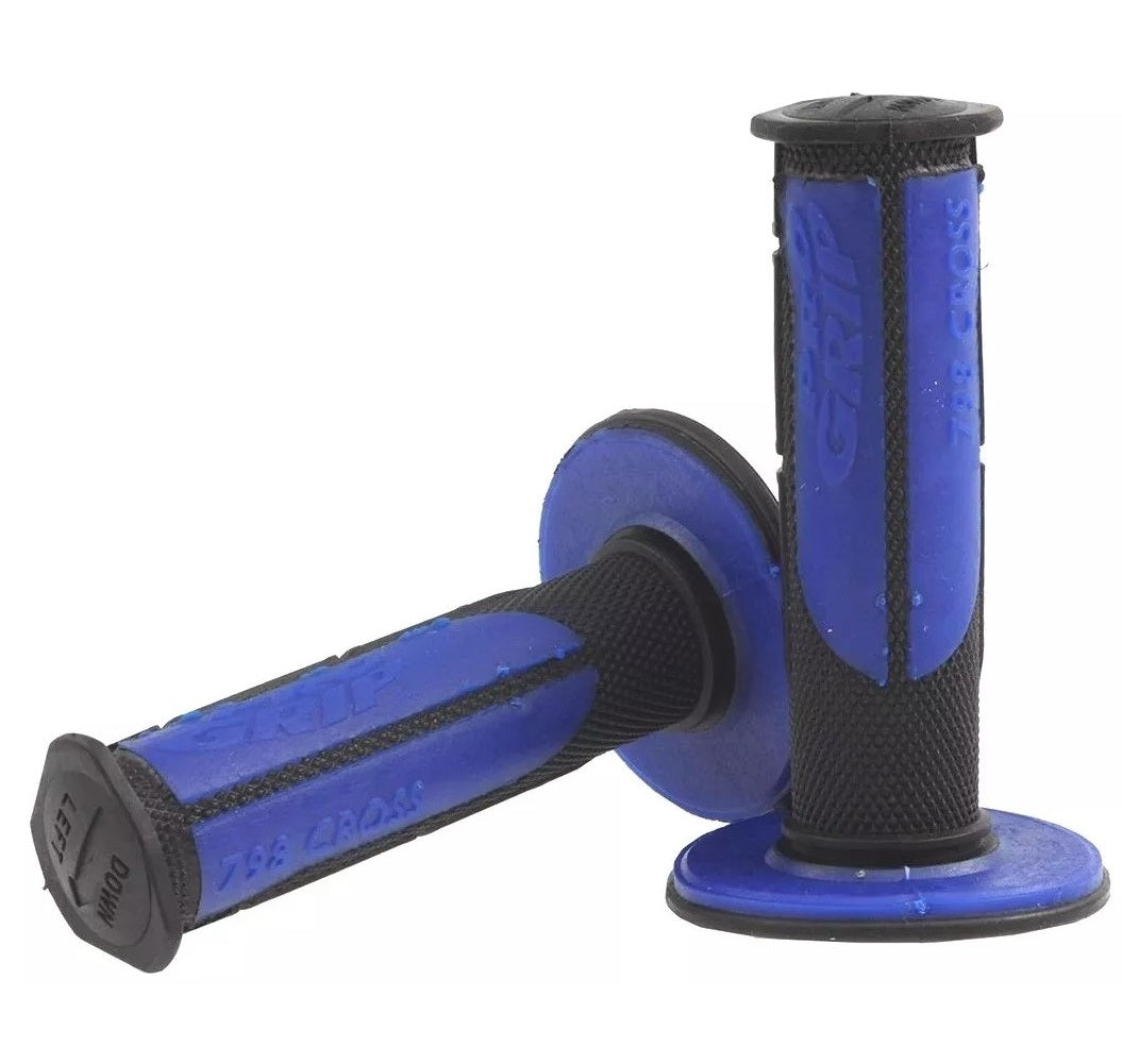 Progrip 798 Double Density MX Grips - Black / Blue