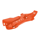Polisport Fortress Skid Plate with Linkage Cover KTM - Orange