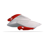 SIDE PANELS HON CRF250R 06-09 WHT/04RED