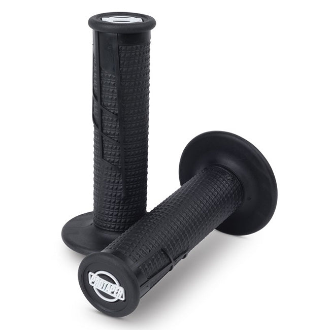 Pro Taper Lock On Grips - 1/2 Waffle - Black / Black