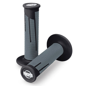 Pro Taper Lock On Grips - Full Diamond - Black / Dark Grey