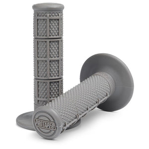 Pro Taper 1/3 Waffle MX Grips - Grey