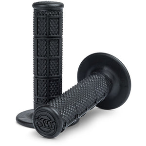 Pro Taper 1/3 Waffle MX Grips - Black