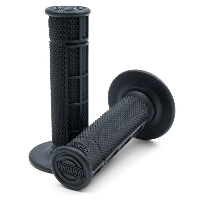 Pro Taper Race Cut 1/2 Waffle Grips - Black