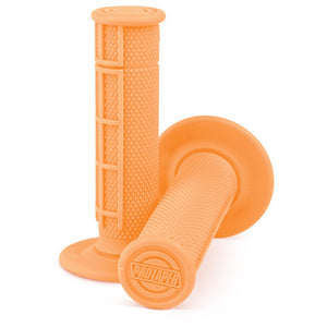 Pro Taper 1/2 Waffle MX Grips - Neon Orange