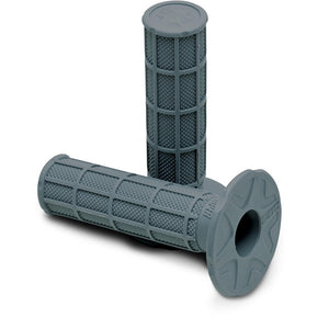 Pro Taper MX Single Density Grips - Full Waffle - Dark Grey