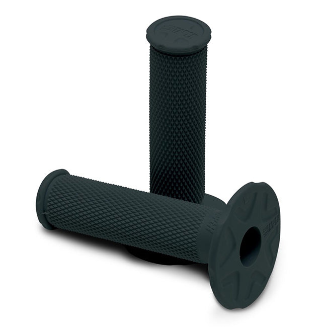 Pro Taper MX Single Density Grips - Full Diamond - Black