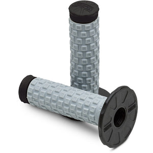 Pro Taper Pillow Top MX Grips - Black / Grey