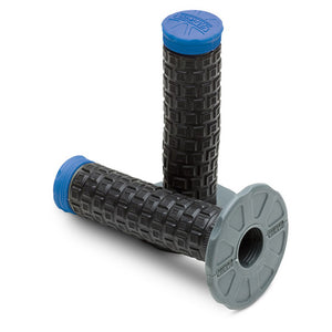 Pro Taper Pillow Top Lite MX Grips - Blue / Black