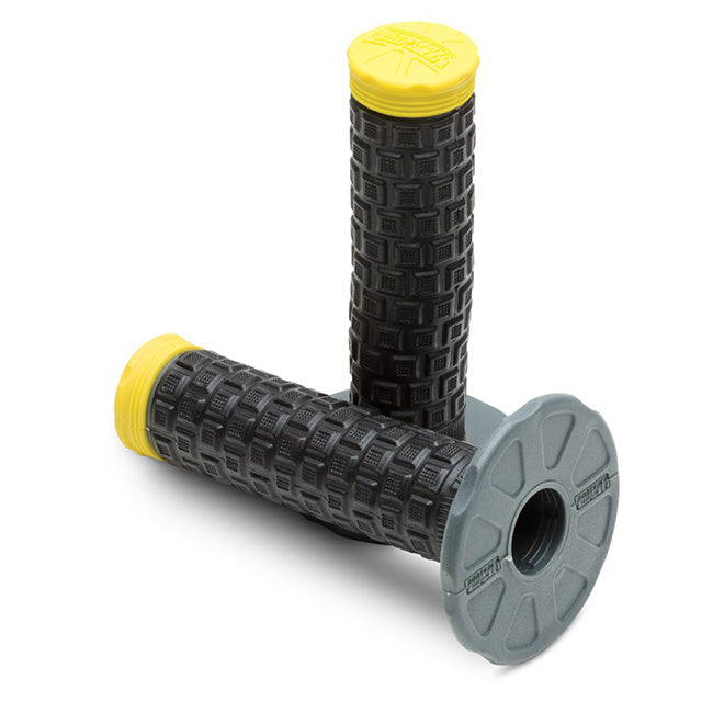 Pro Taper Pillow Top Lite MX Grips - Yellow / Black