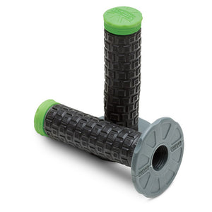 Pro Taper Pillow Top Lite MX Grips - Green / Black